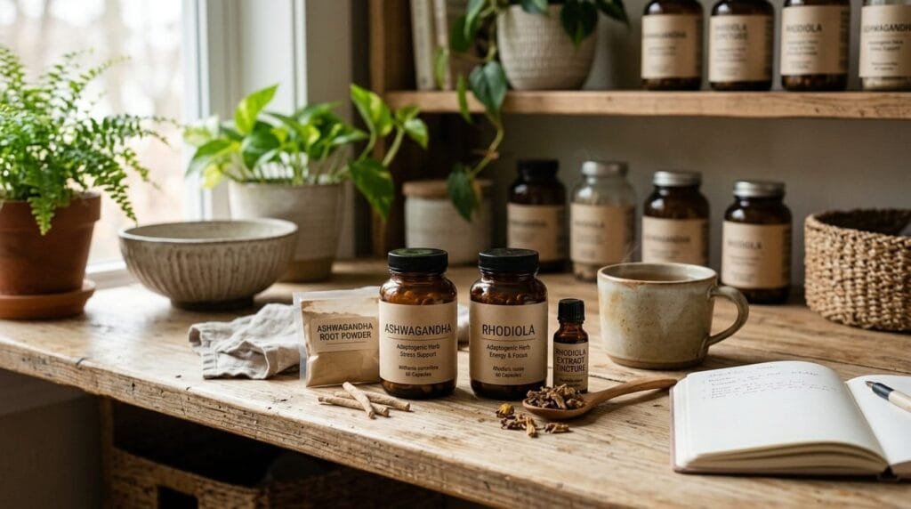 Ashwagandha vs Rhodiola: Best Adaptogen for Energy & Stress