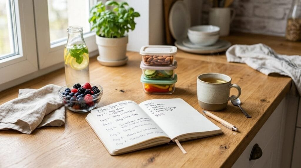 7-Day Sugar Detox Plan: Beat Cravings Day by Day